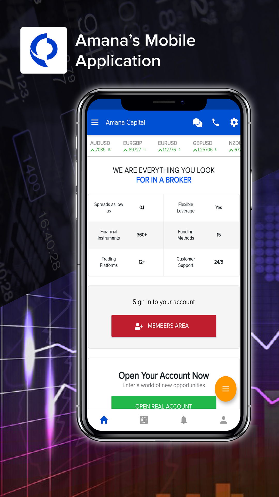 AmanaCapital screenshot