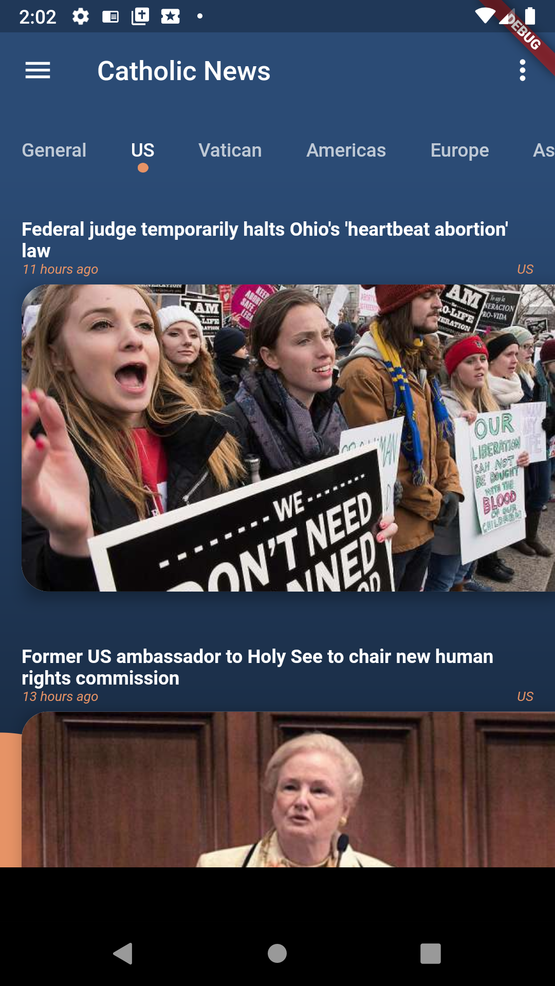 Catholic News screenshot 2