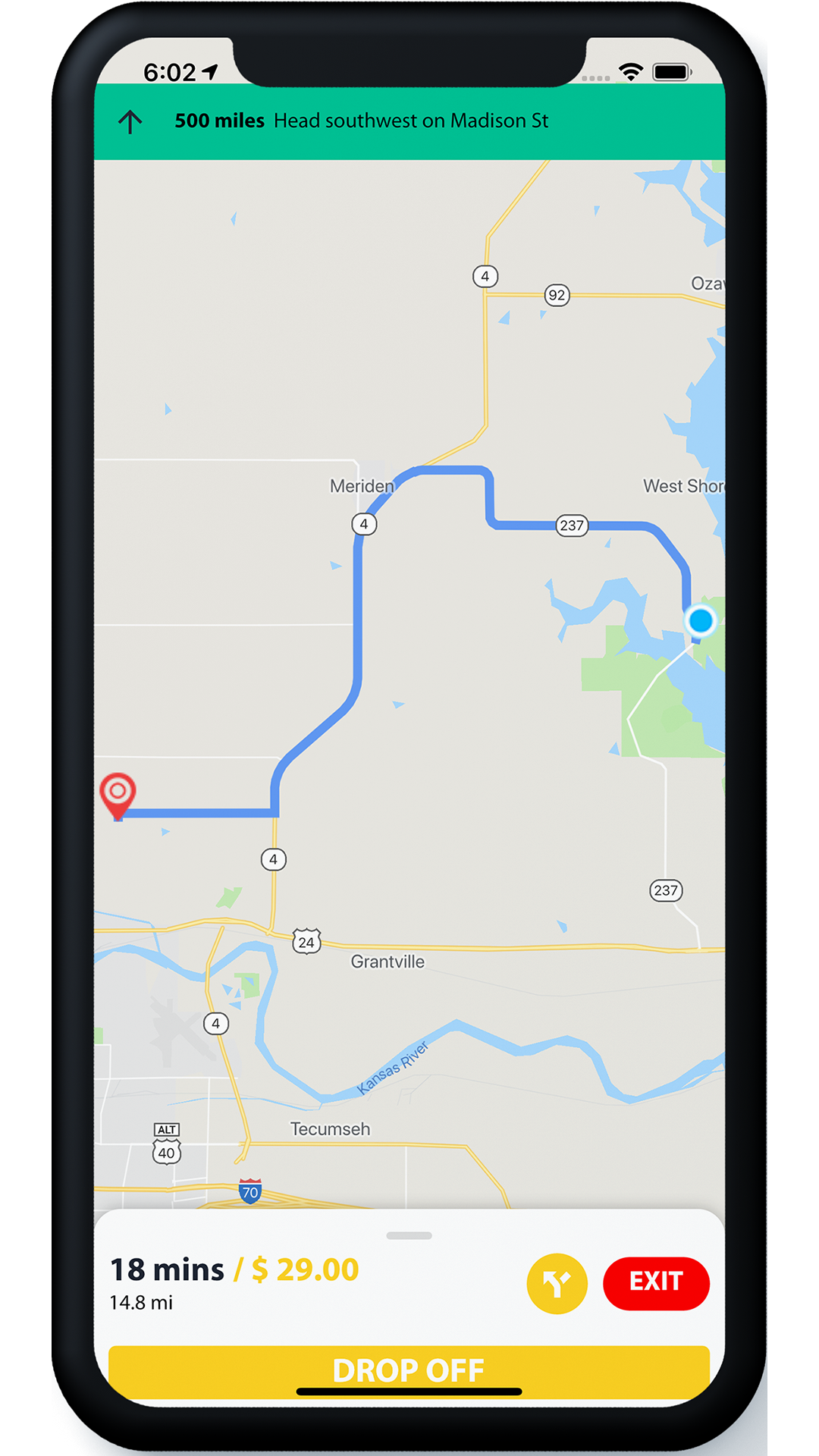 Flutter Taxi App Ui Kit screenshot