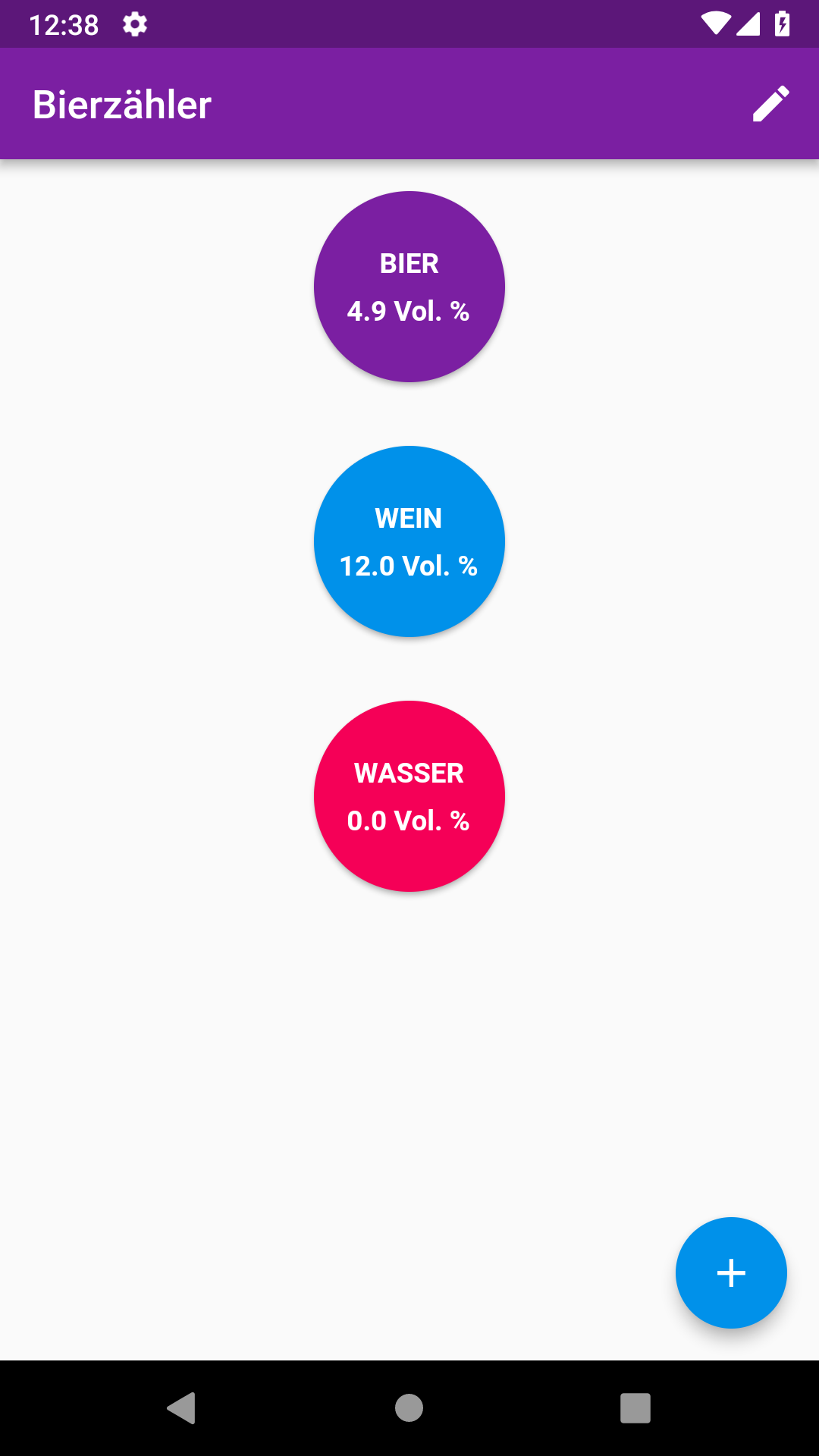 Bierzähler screenshot