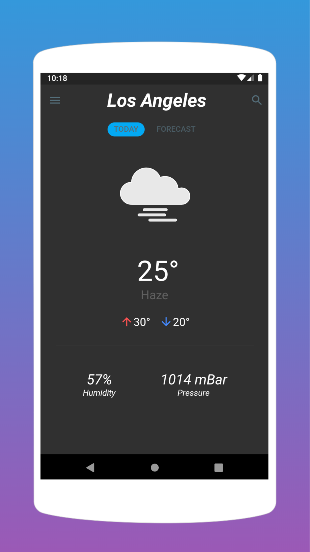 Weatherly screenshot