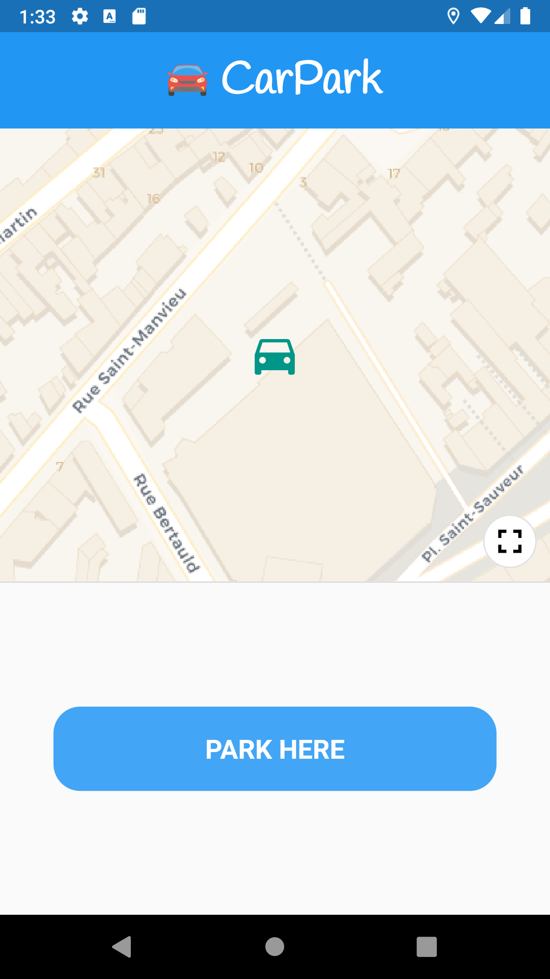 CarPark – Parked car tracker screenshot