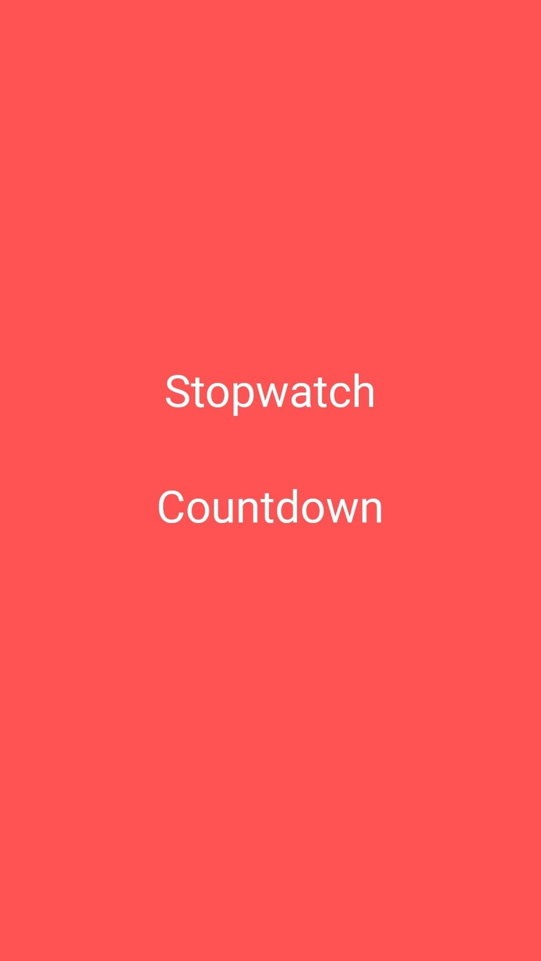 Visual Stopwatch screenshot