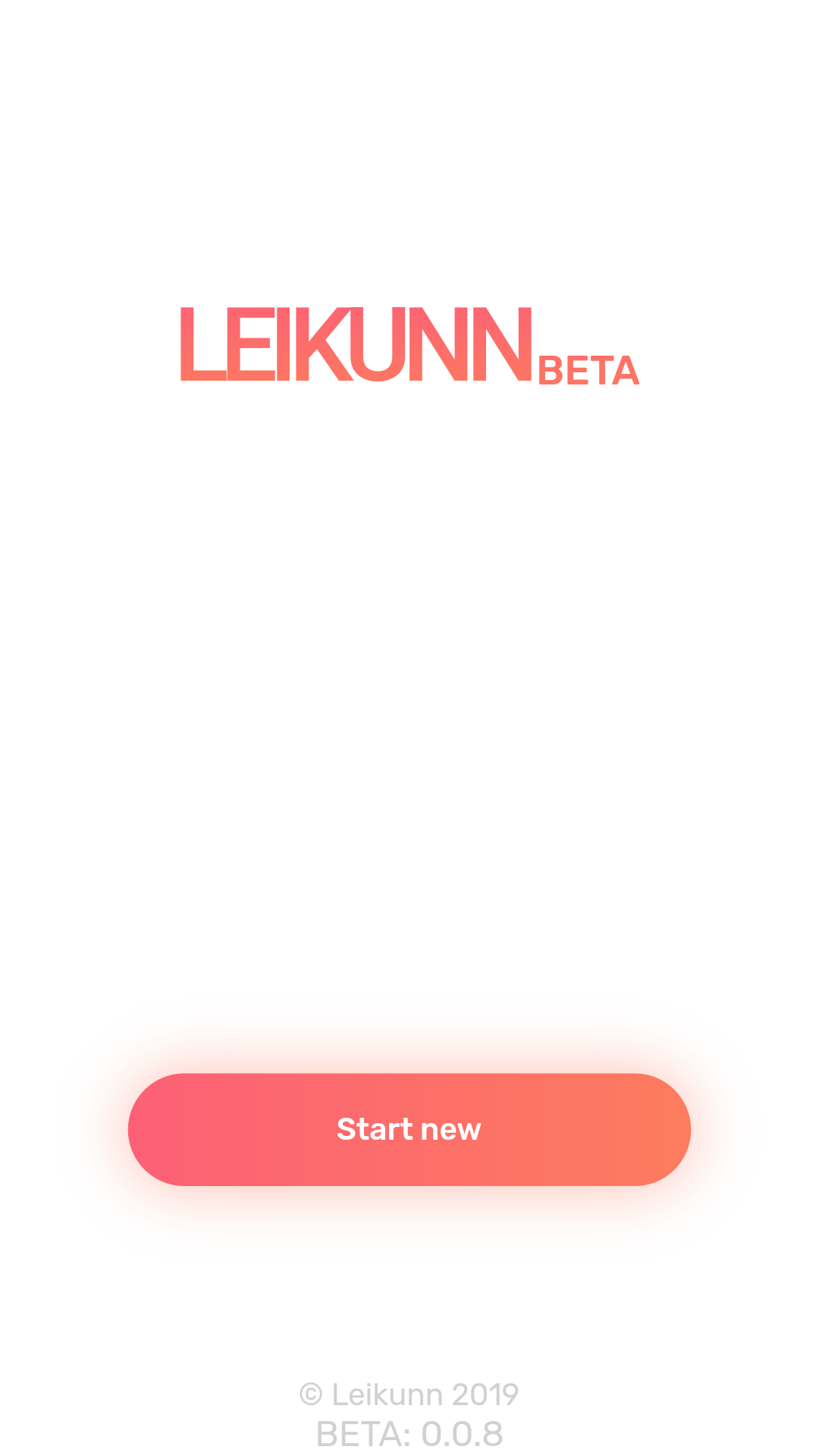 Leikunn screenshot