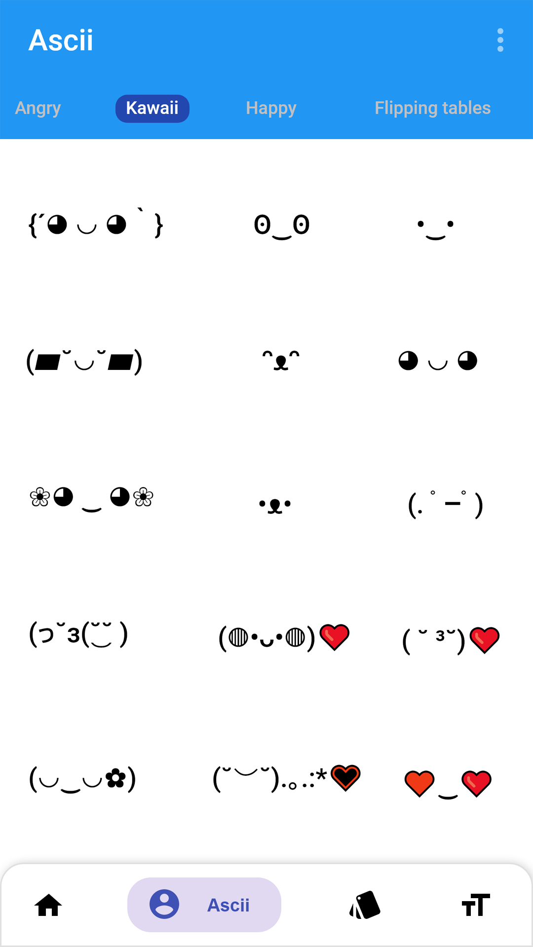 Ascii Pasta (Lenny Faces,Emoji Pastas/Copypastas) screenshot
