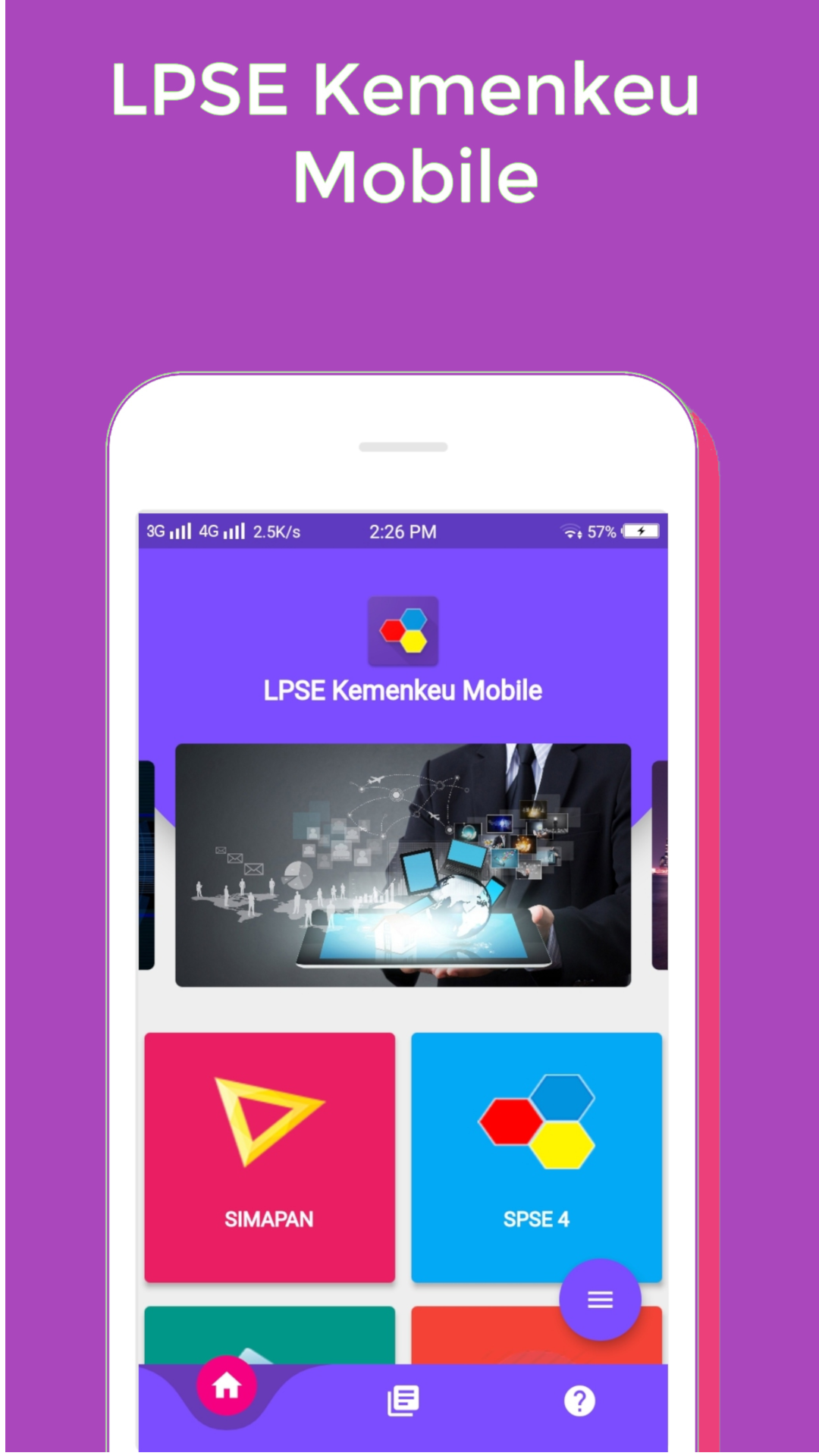 LPSE Kemenkeu Mobile screenshot