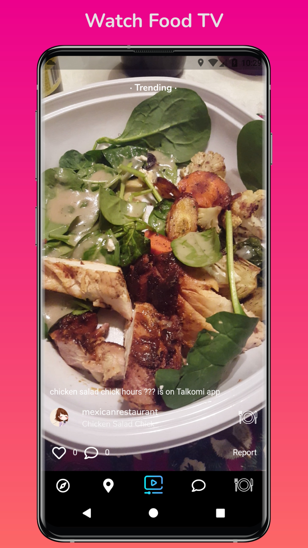 Talkomi - TV for Movie & Food screenshot