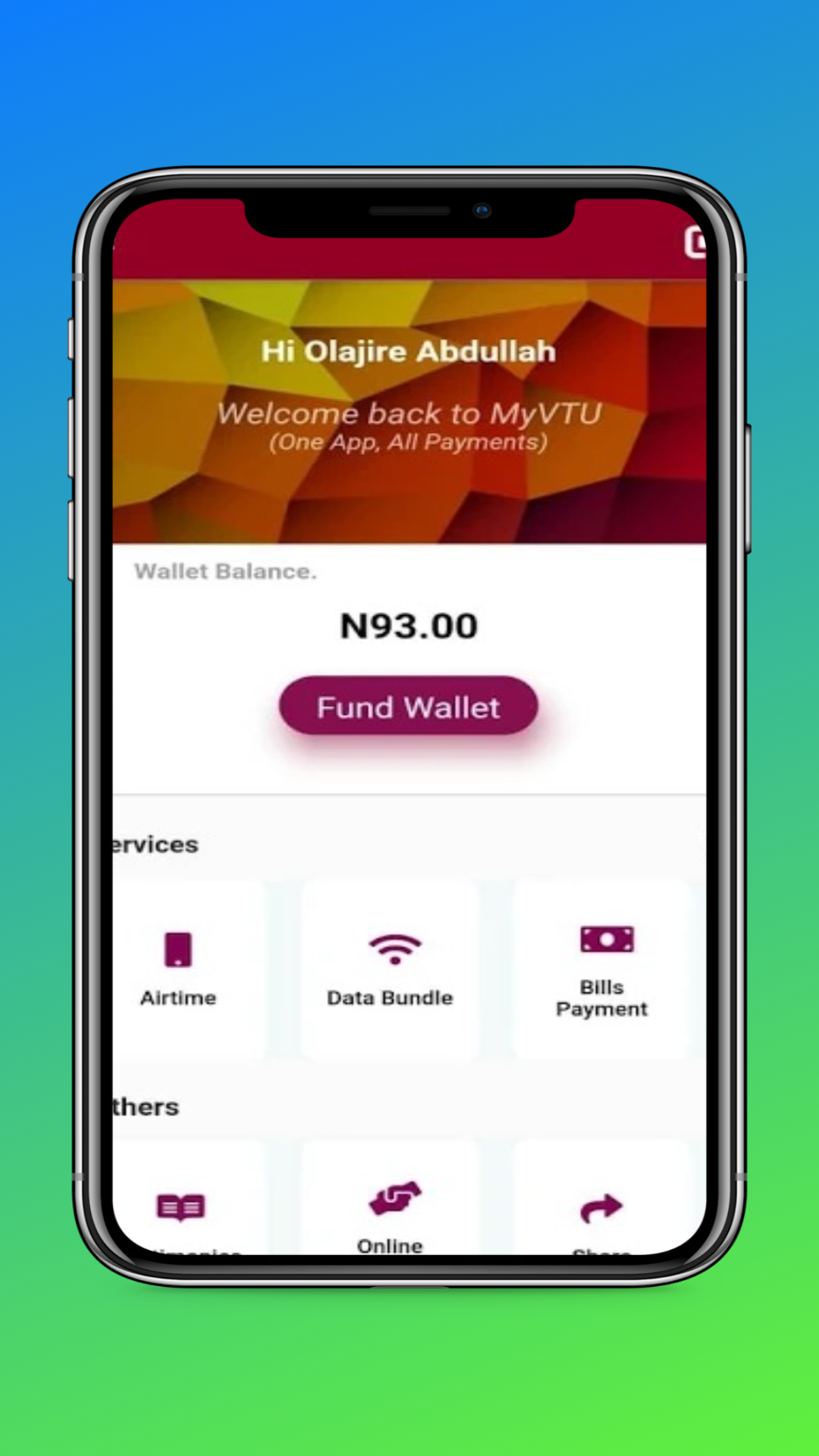 MyVTU screenshot