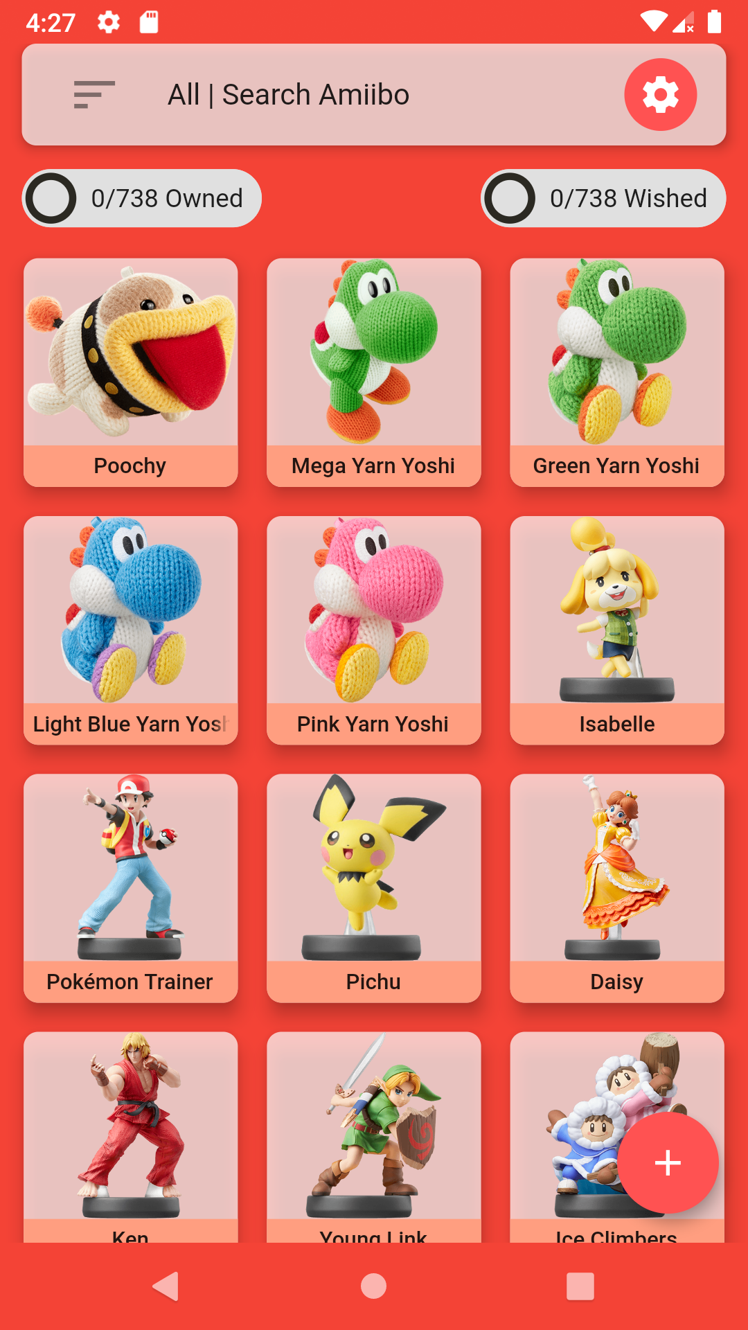 Amiibo Network screenshot