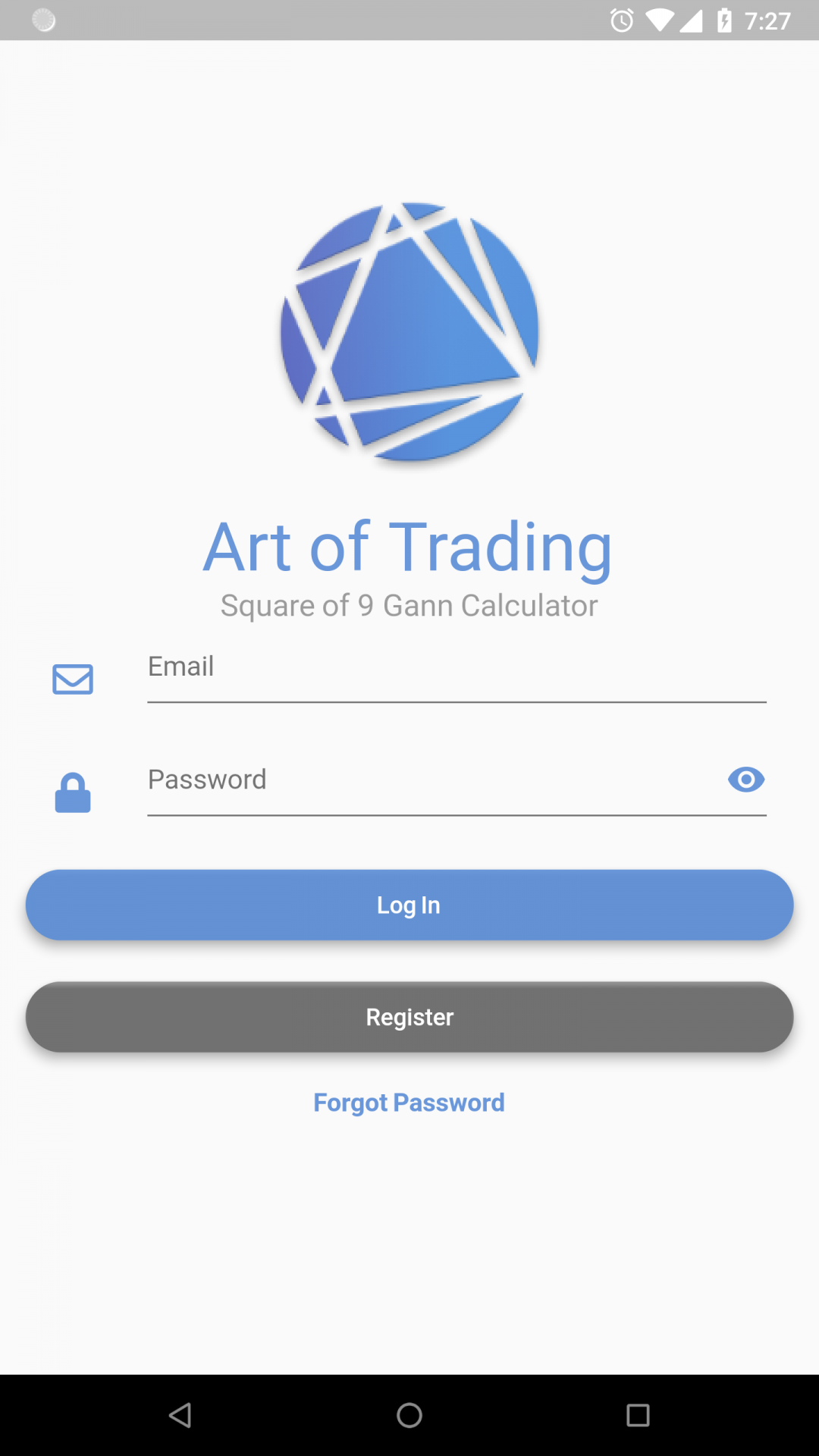 AOT Gann Square of 9 Calculator screenshot