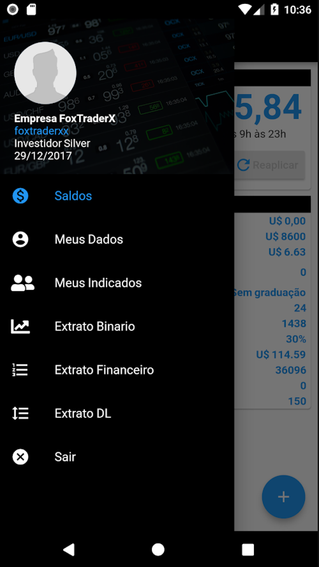 FoxTraderx screenshot