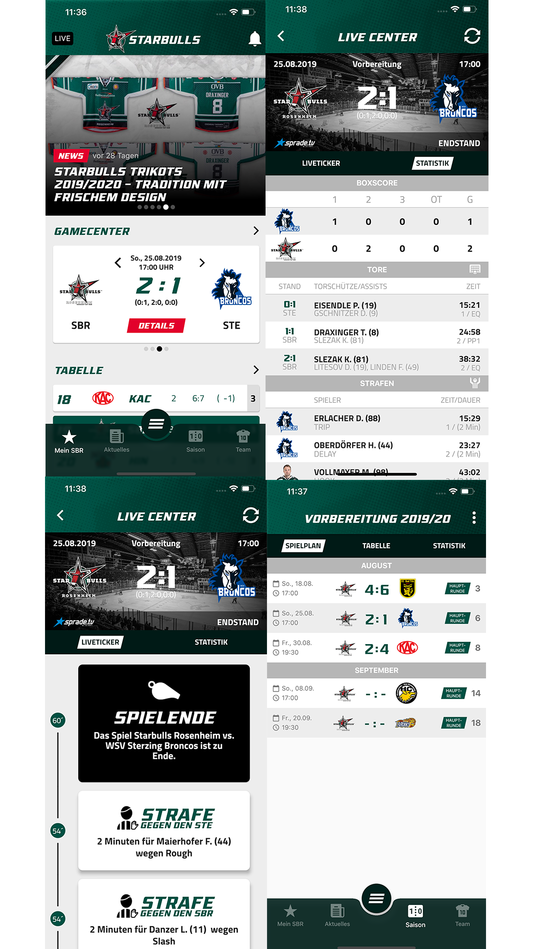 Starbulls Rosenheim screenshot
