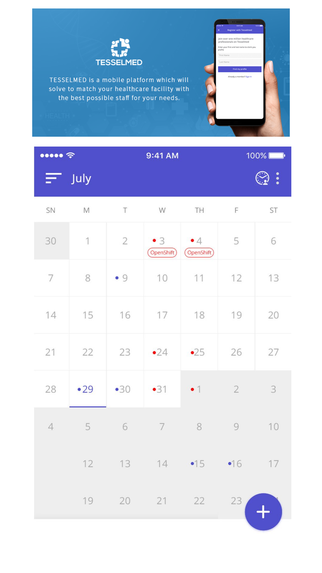 TesselMed screenshot