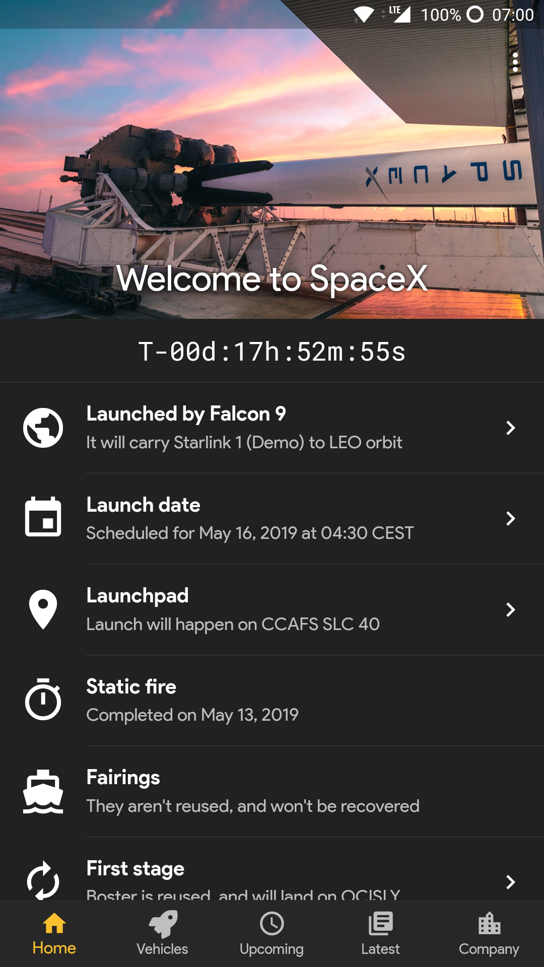 SpaceX GO! screenshot