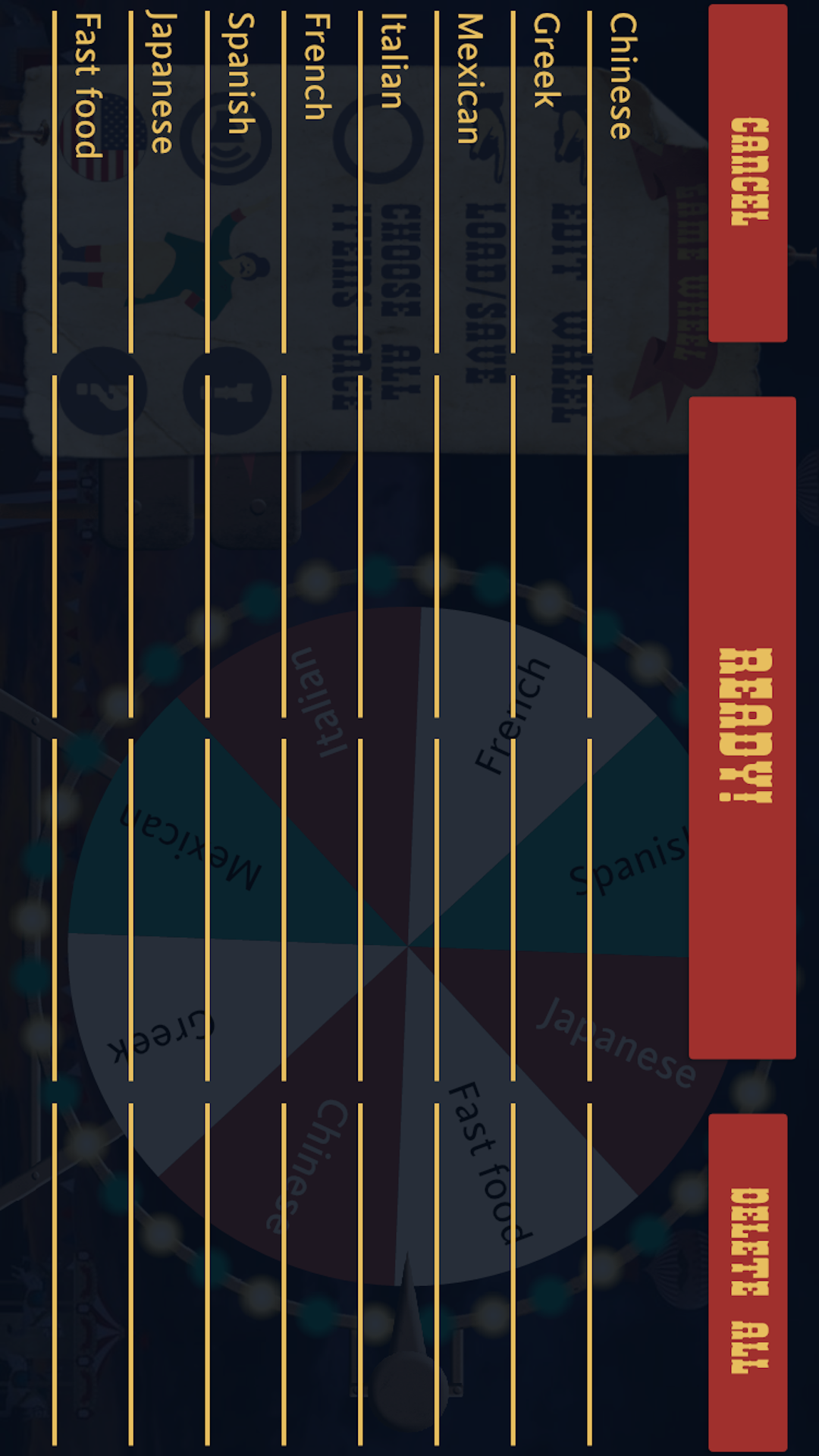Game Wheel screenshot 4
